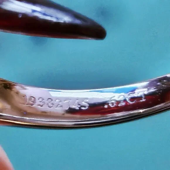 $7500++ Tiffany & Co. Solitaire Platinum Diamond Engagement Ring .62 TCW - Picture 6 of 9